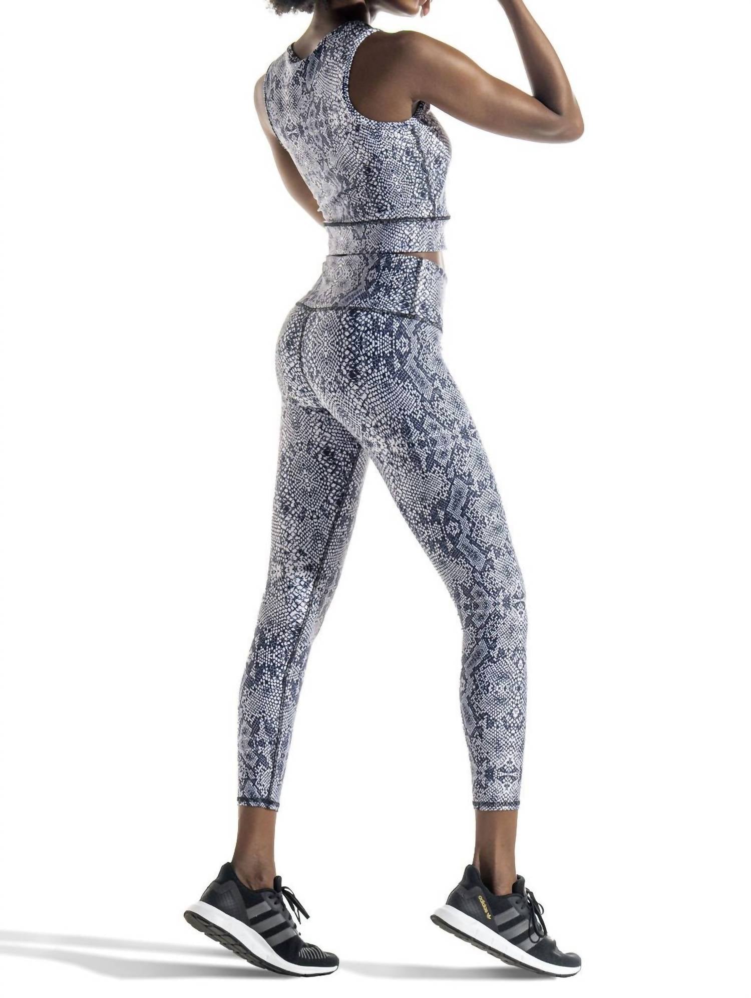 Playground - Women's Snakeskin Venus Print High Rise Legging