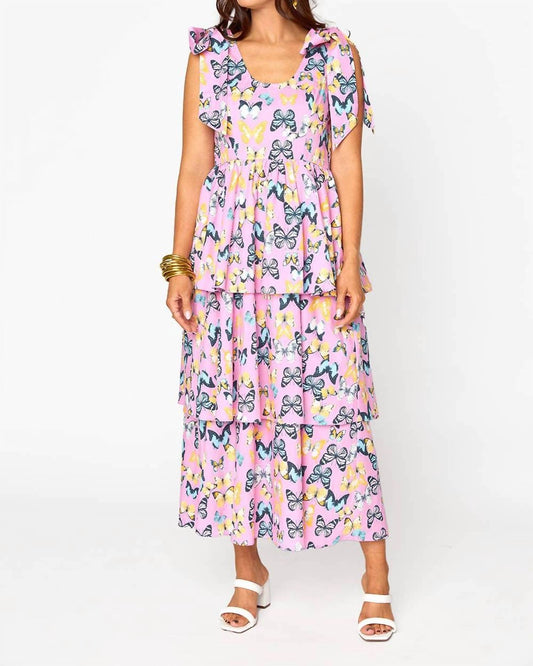 Buddylove - Drew Feelin Butterflies Midi Dress