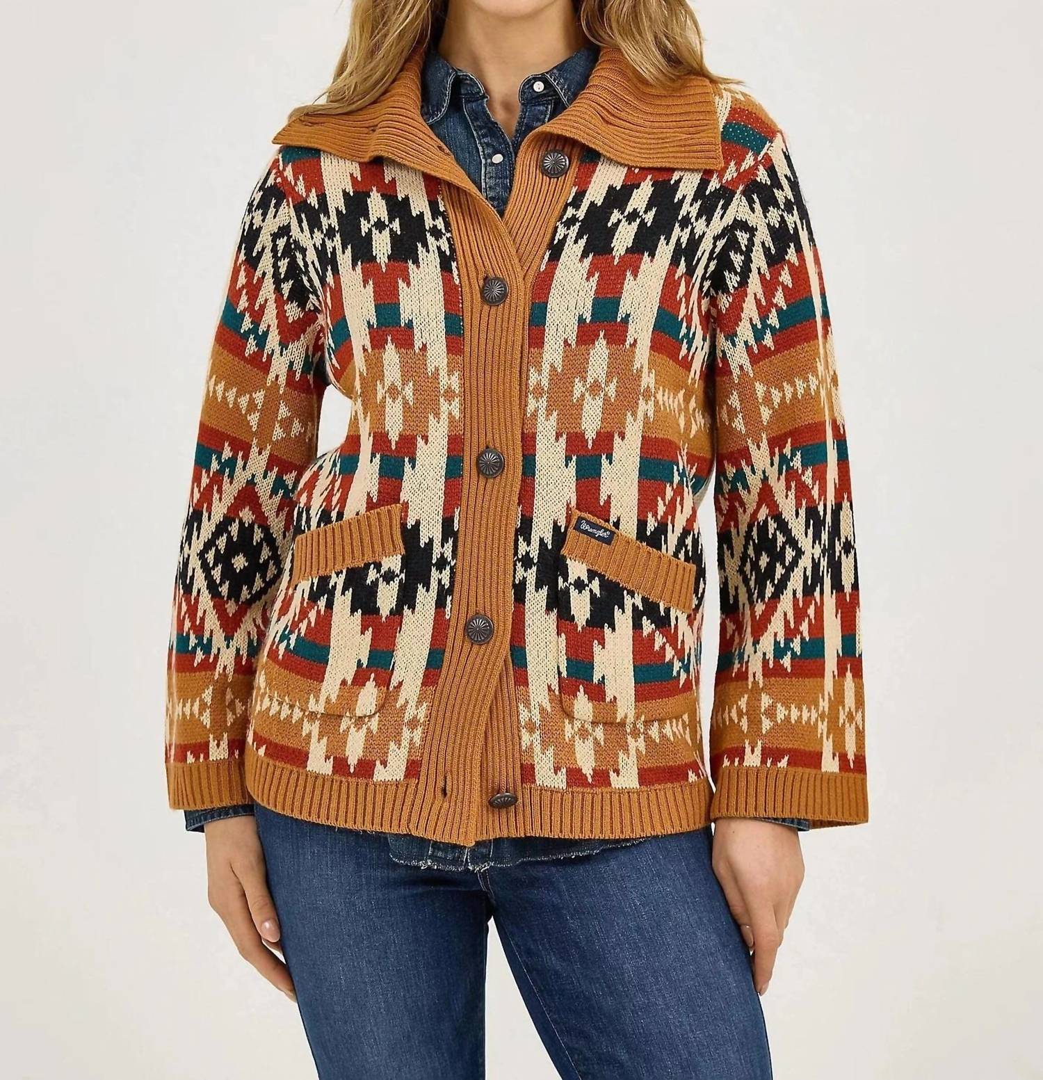 Wrangler - Fall Aztec Cardigan