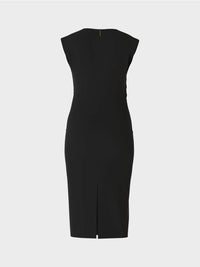 Marc Cain - Figure-hugging Dress With Ruffle Detail
