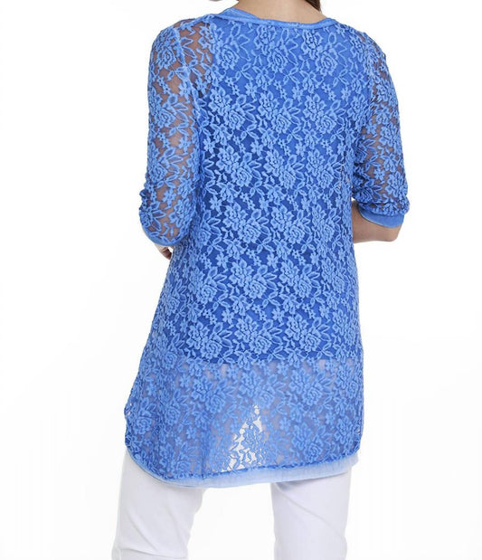 Lace 3/4 Sleeve Tunic