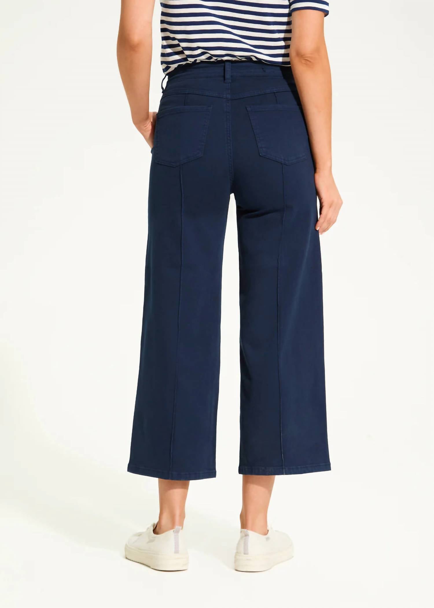 Fdj - Suzanne Wide Crop Denim Pants