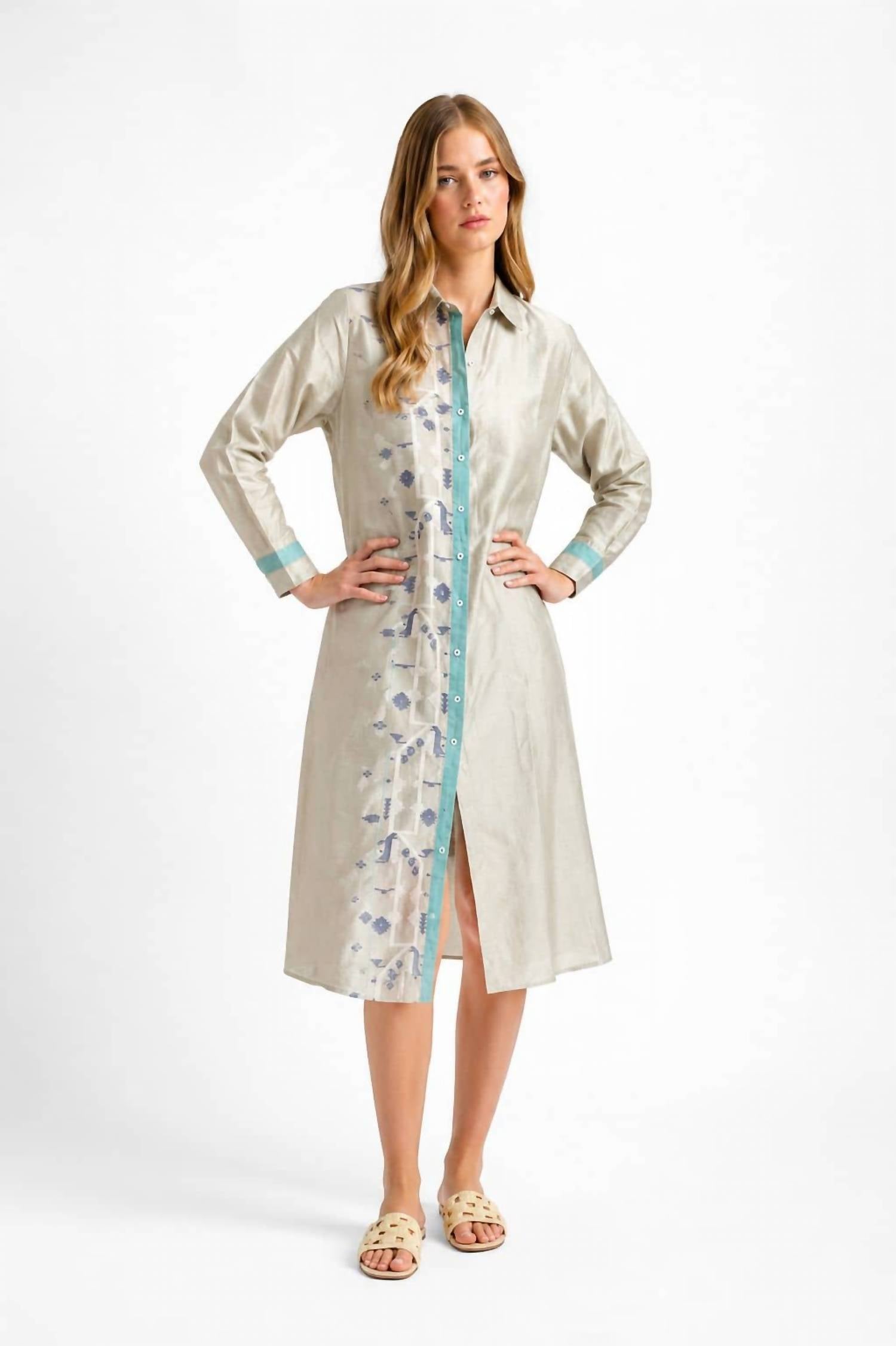 Guadalupe Design - Lily Jamdani Dress