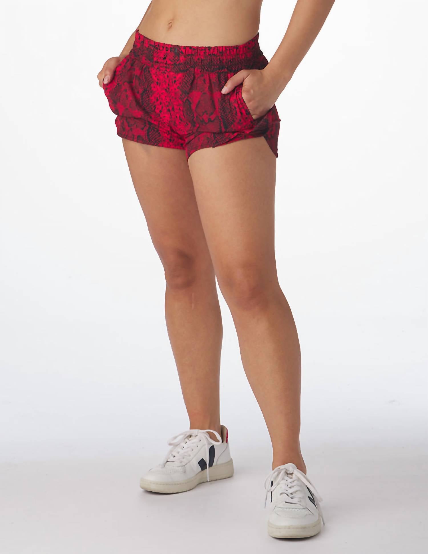 Glyder - Running Animal Print Short