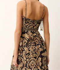 Marie Oliver - Seana Embroidery Midi Dress