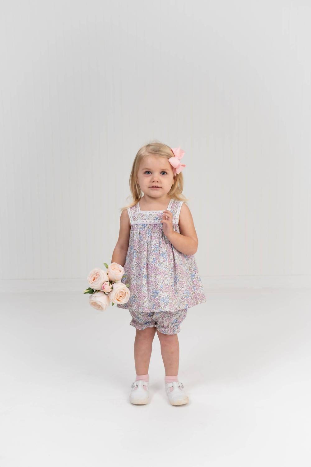 The Oaks Apparel - Ryleigh Floral Bloomer Set