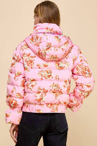 Tcec - Fancy Flowers Puffer Jacket