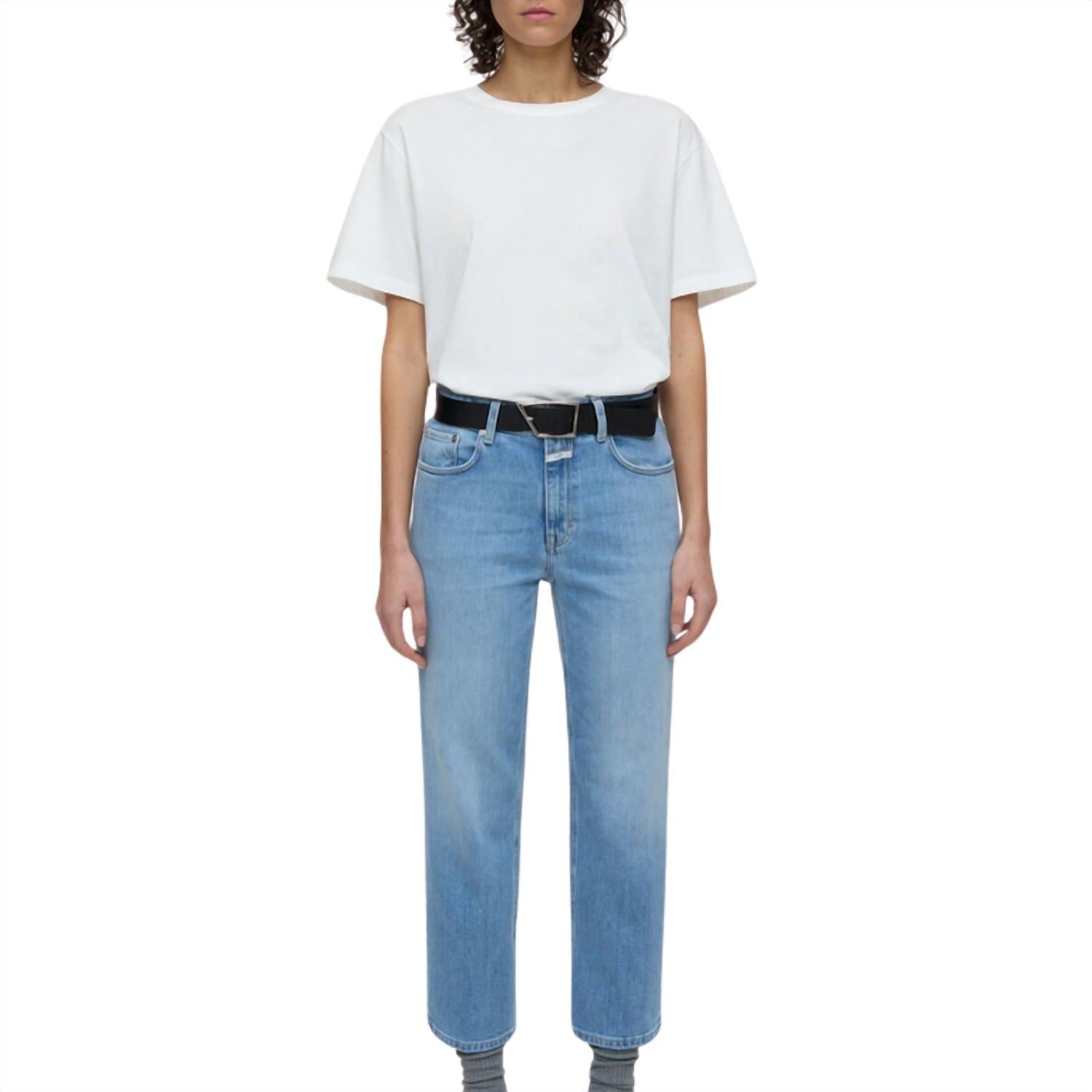 CLOSED Women's Milo Slim Jean in light blue - women's jeans - alternate view