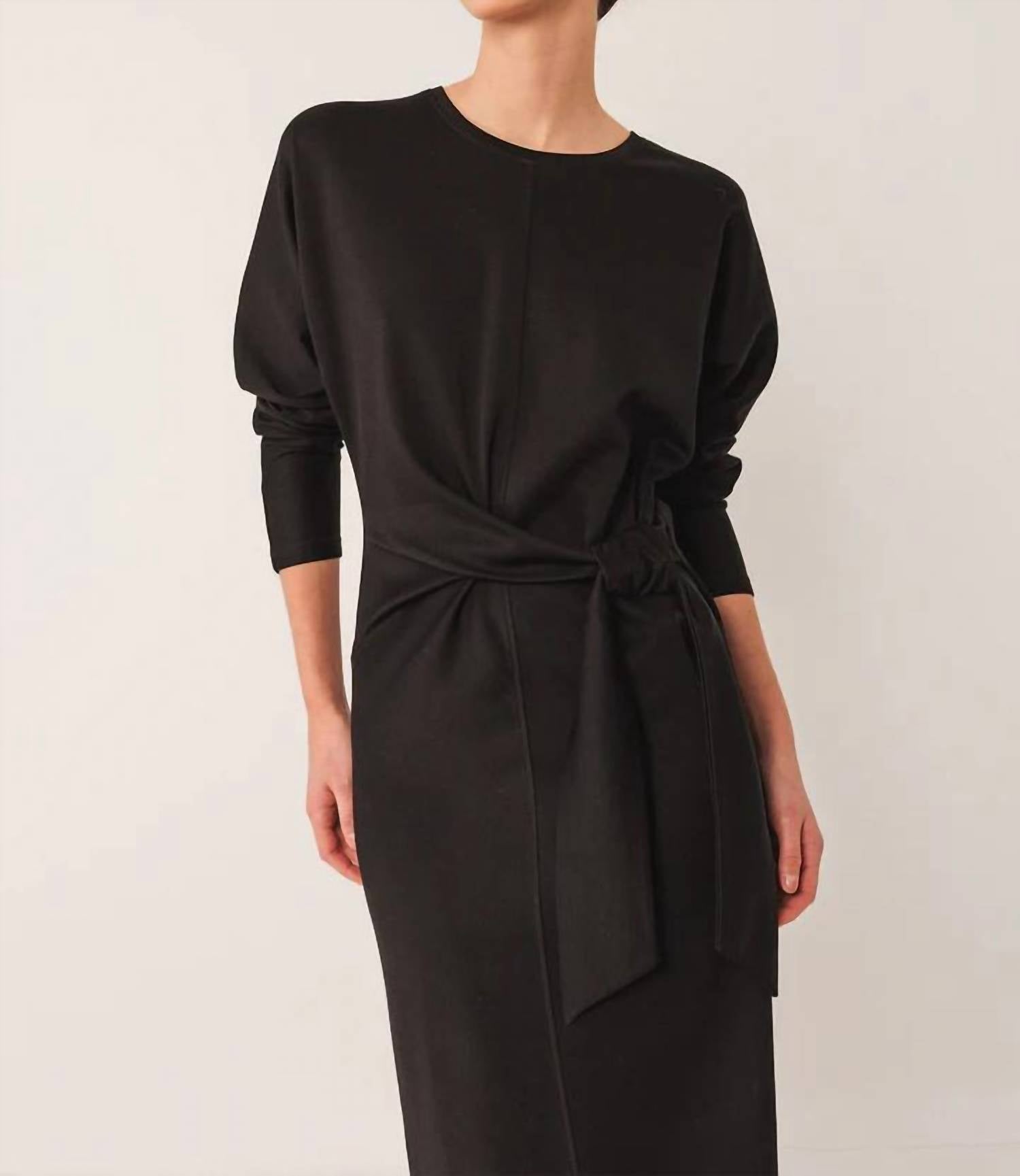 Indi & Cold - Women's Knotted Knit Dress