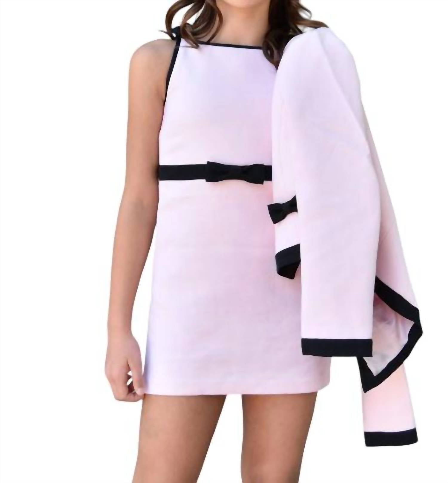 LoveShackFancy Palomina Jacket in light pink - item - alternate view