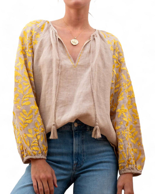 Mersea - Palermo Embroidered Blouse