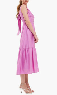 Endless Rose - Orchid Bow Maxi Dress