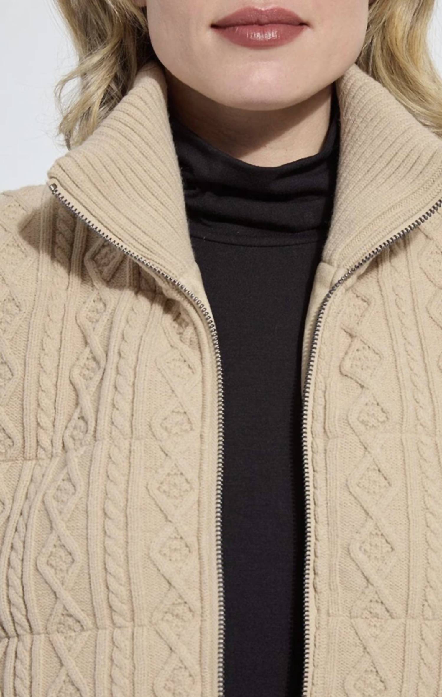 Lysse - Petra Reversible Puffer Sweater Vest