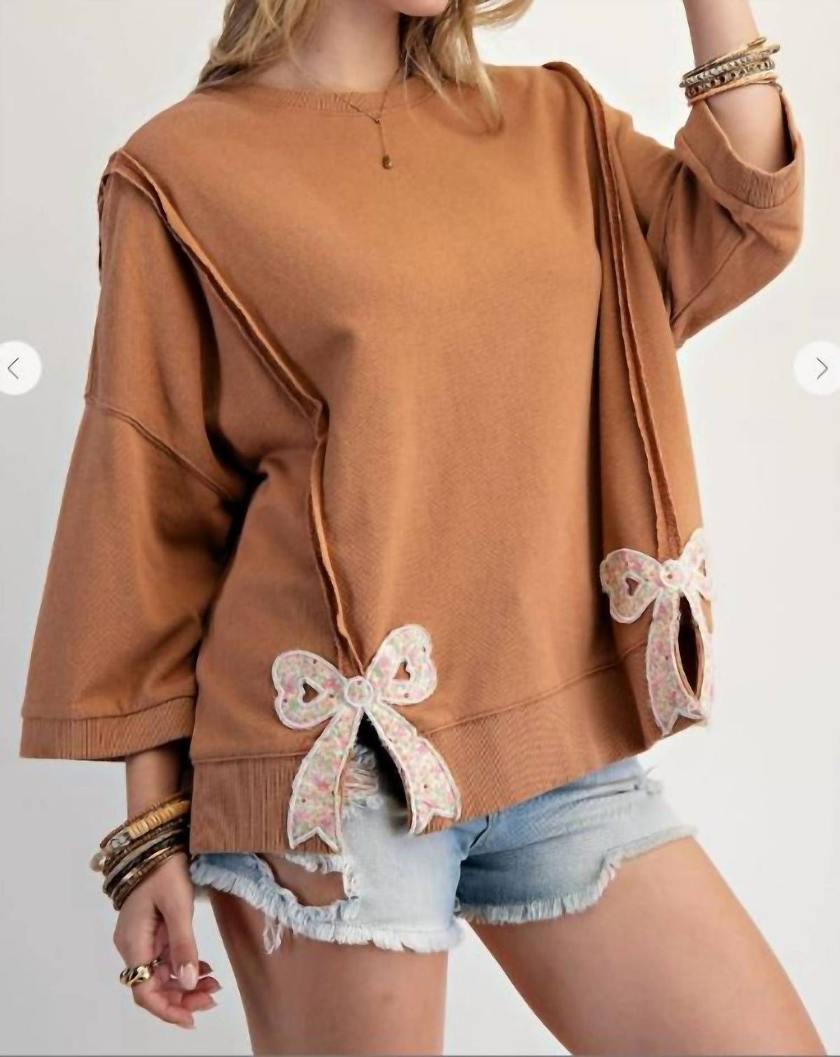 Easel - Bow Patch Shirt