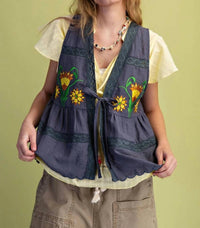 Easel - Embroidery Front Vest
