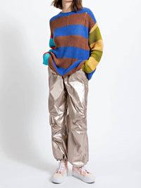 Easel - Journey Color Blocked Sweater