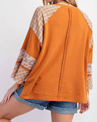 Easel - Light As Love Heart Patch Pullover