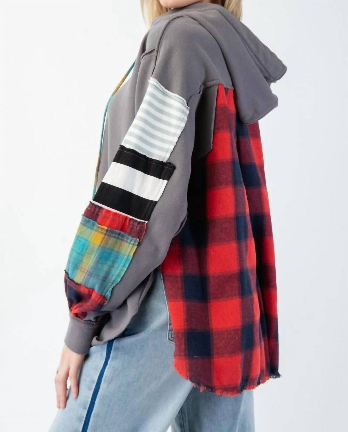 Easel - Loose Fit Pullover Hoodie