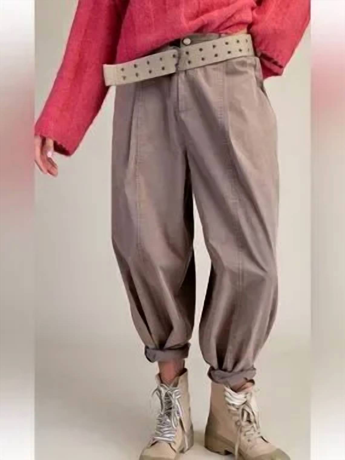 Easel - Parachute Barrel Woven Pants