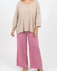 Easel - Paradise Island Boho Pants