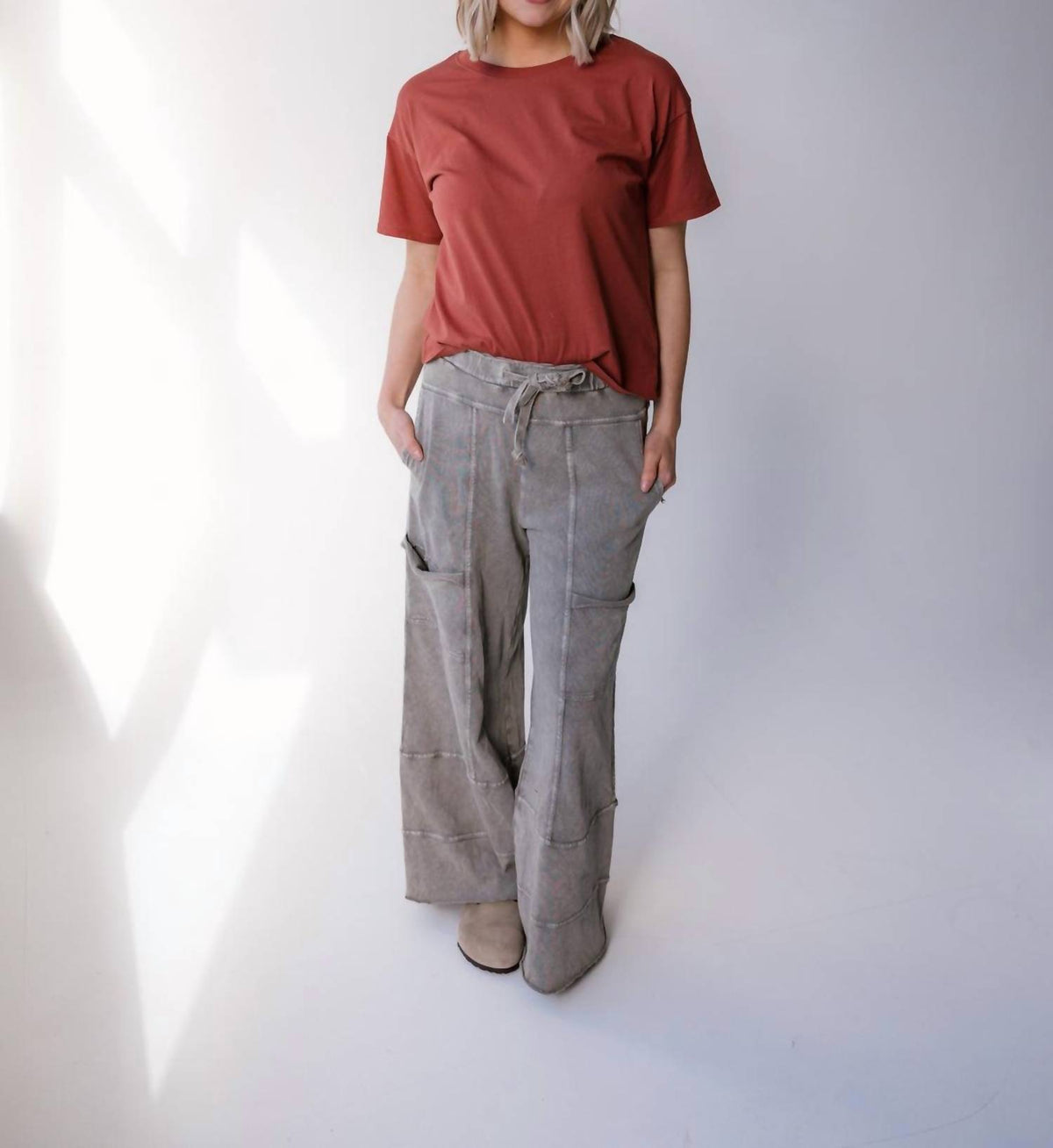 Easel - Rainey Mineral Wash Pant