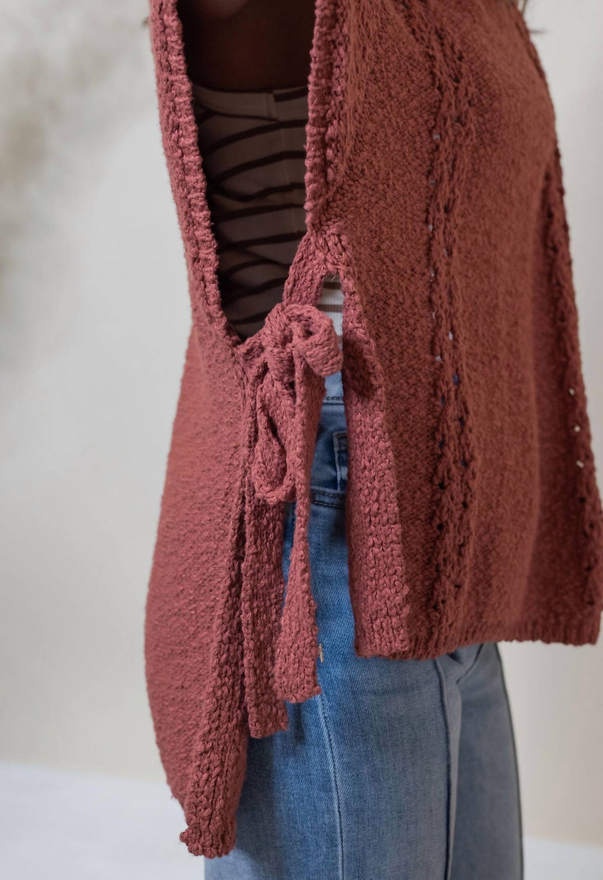 Easel - Watts Sweater Poncho