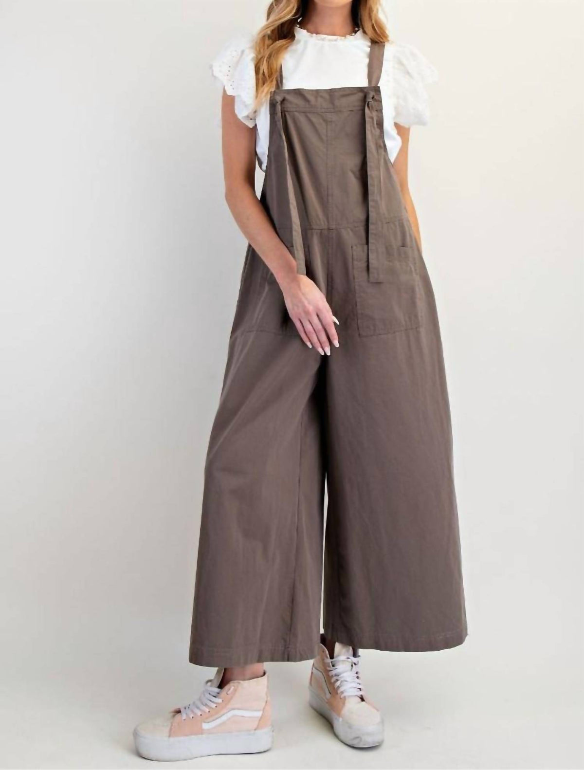 Easel - Wide Leg Parachute Jumper