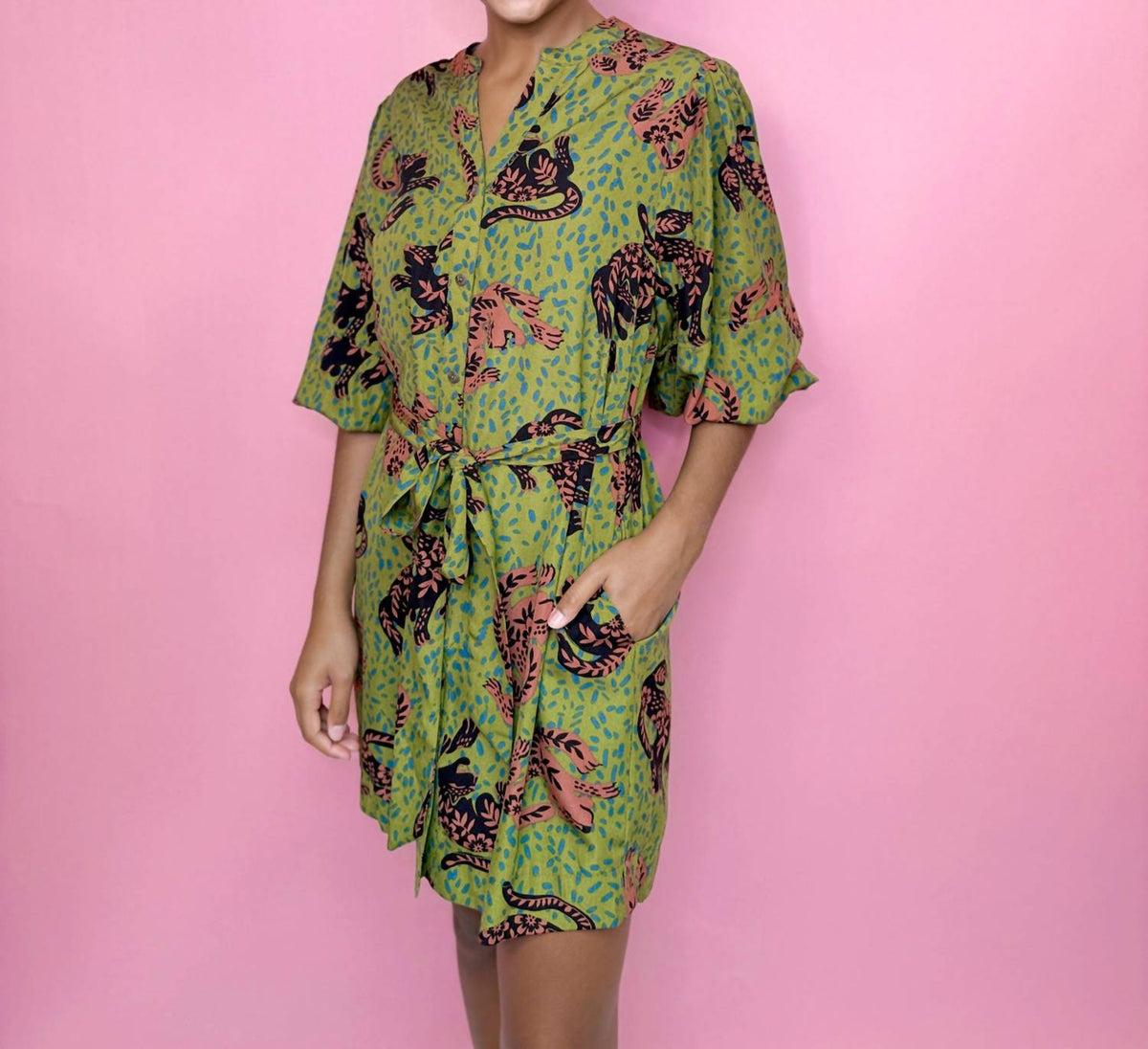 Easel - Women's Juniper Jungle Dress