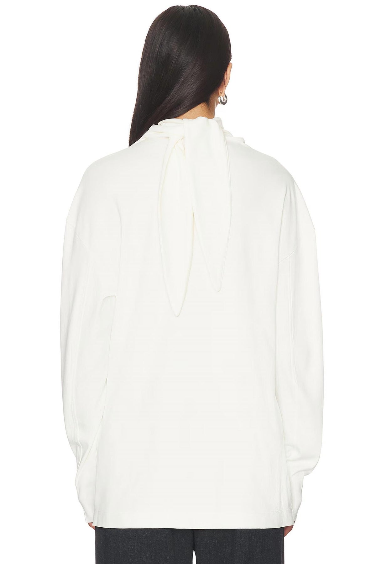 Eaves - Lene Tie Neck Tee