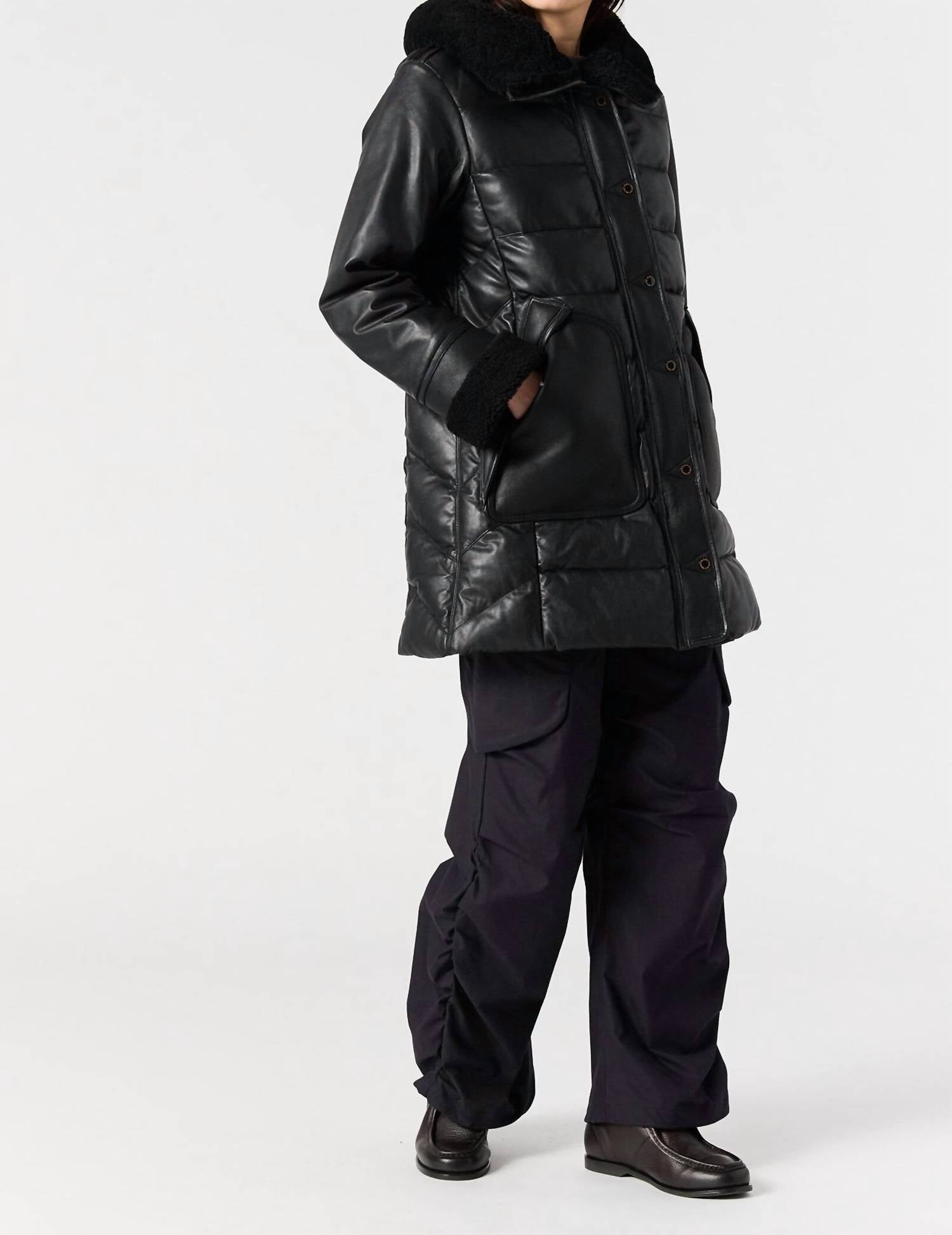 Parajumpers - DEMI SPECIAL LEATHER COAT