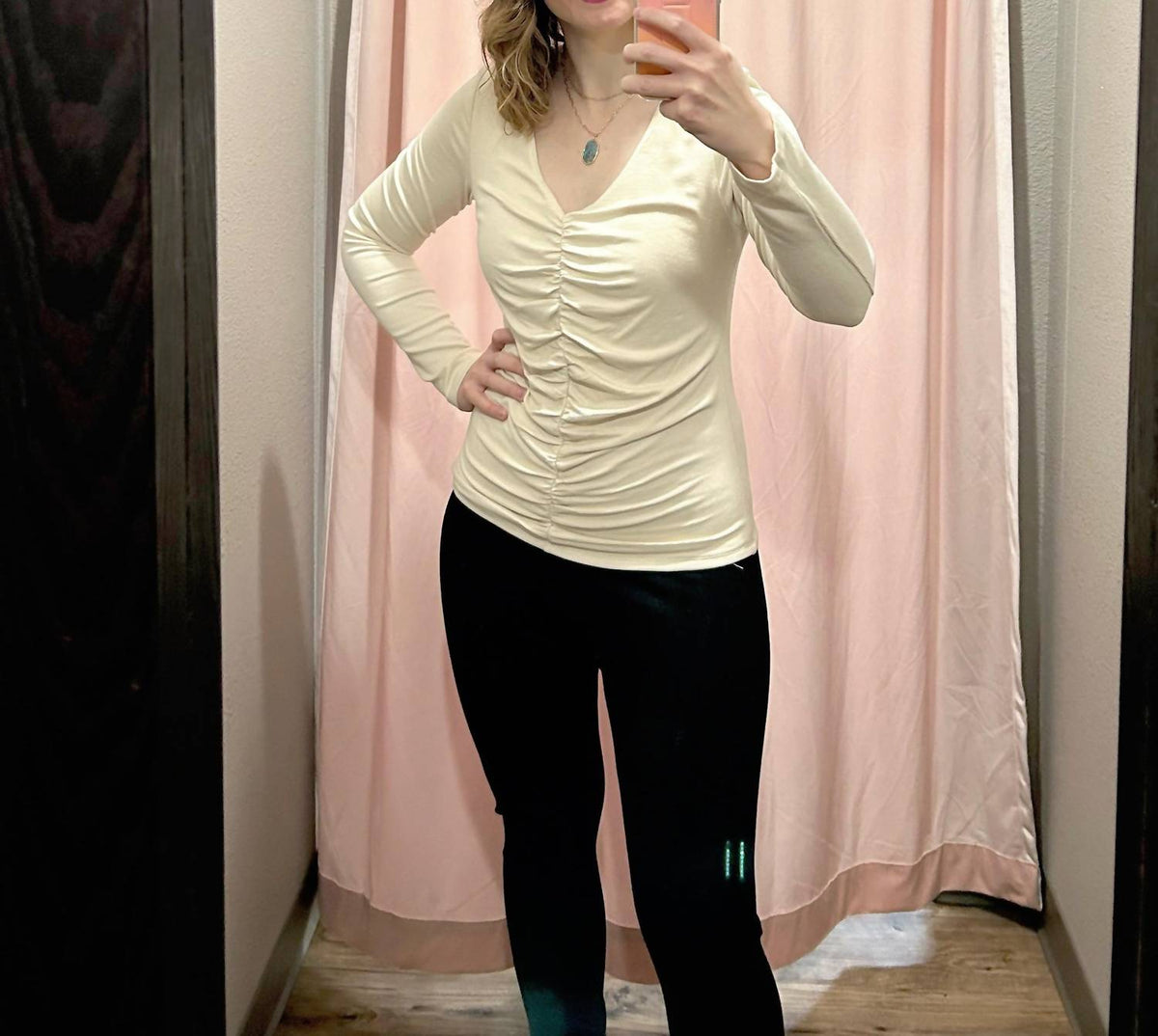 Wishlist - Ribbed Long Sleeve Top