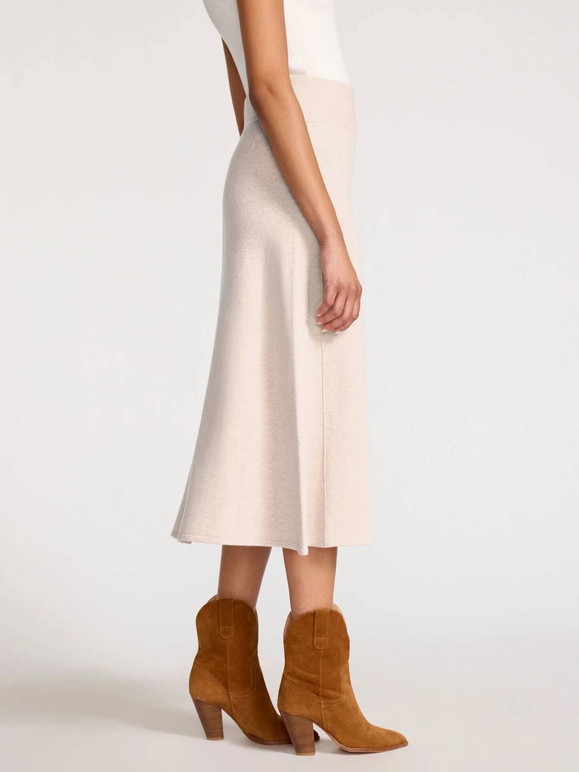 Brochu Walker - Bay Sculpted Knit Midi Skirt