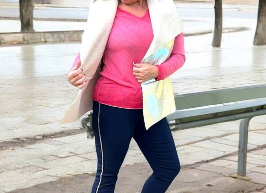 Made In Italy - Sleeveless Sherpa Jacket