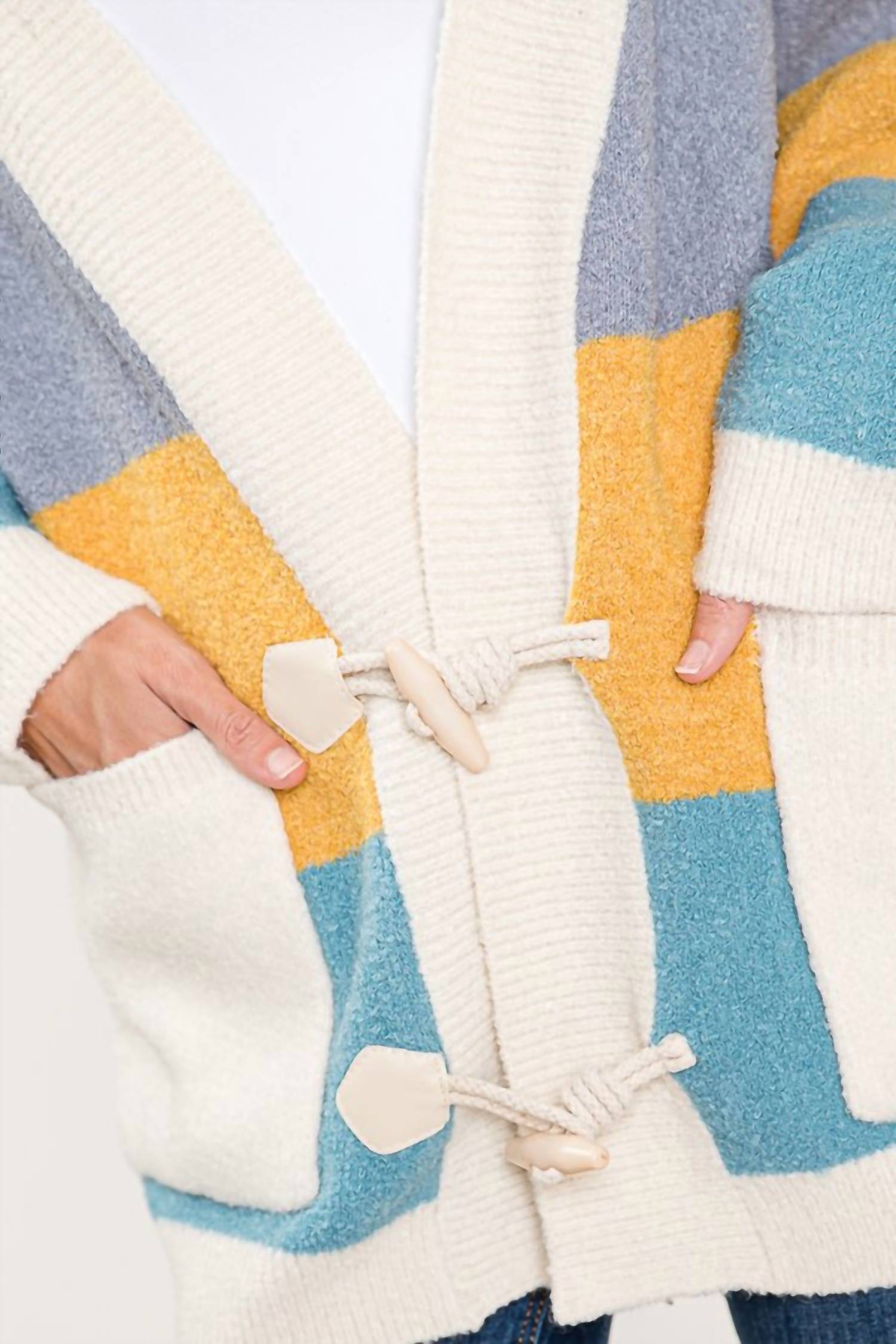 Heimish Usa - Stripe it While It's Hot Sweater