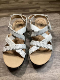 Clarks Women's Laurieann Rena Sandals in off white combi - women's sandal