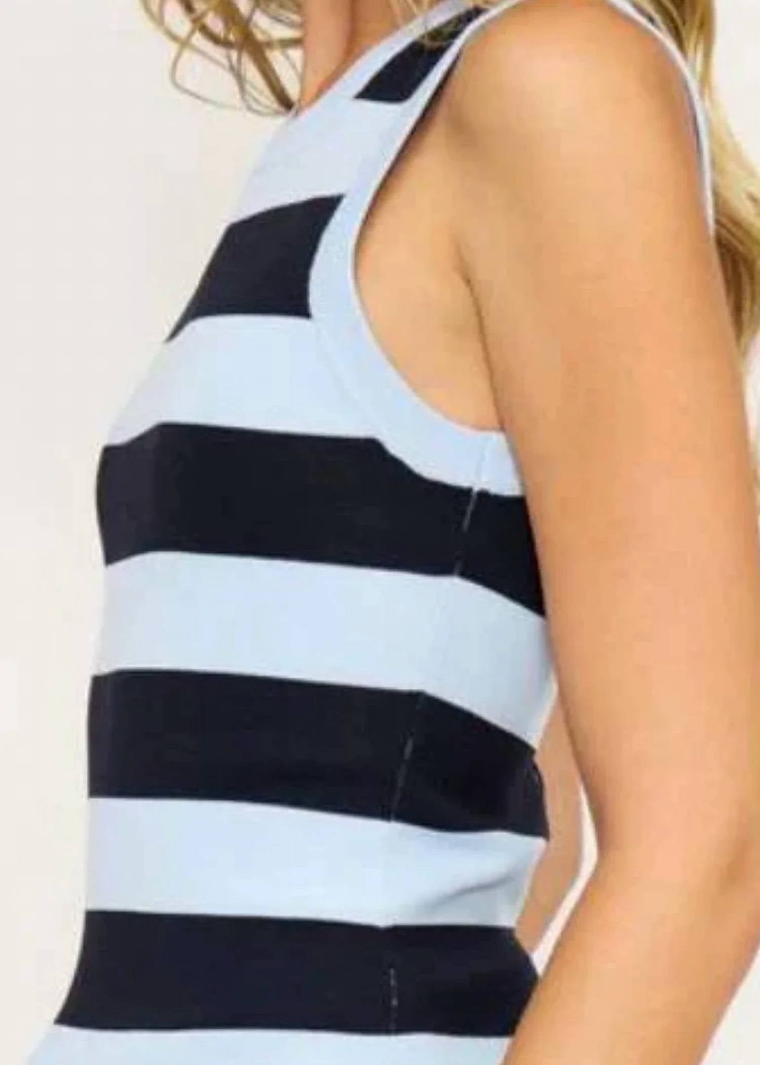 Lucy Paris - Curren Striped Tank