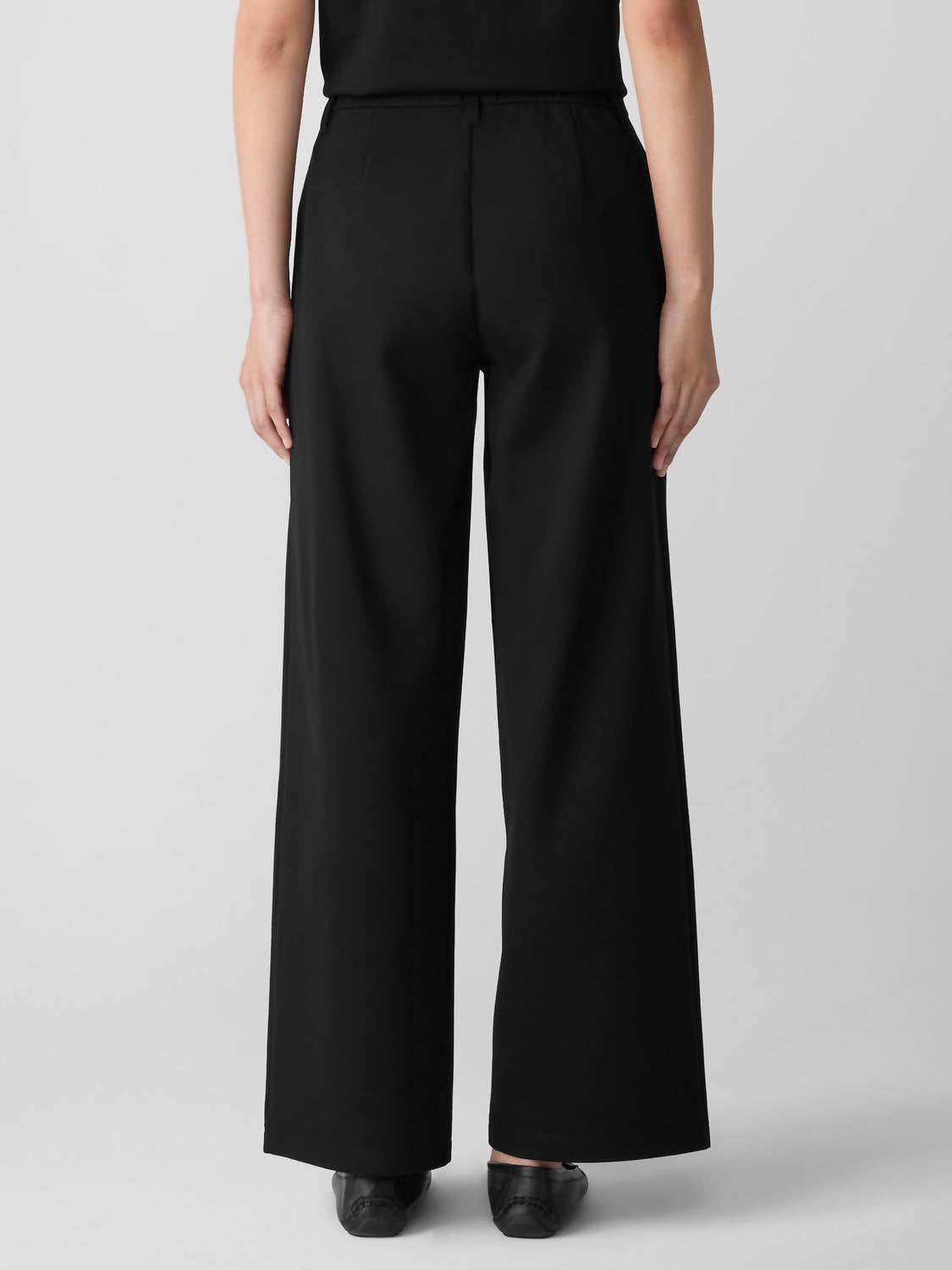 Eileen Fisher - WIDE LEG FLEX PONTE TROUSER