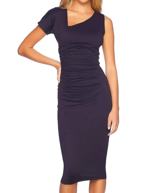 Susana Monaco - One Arm Dolman Sleeve Dress