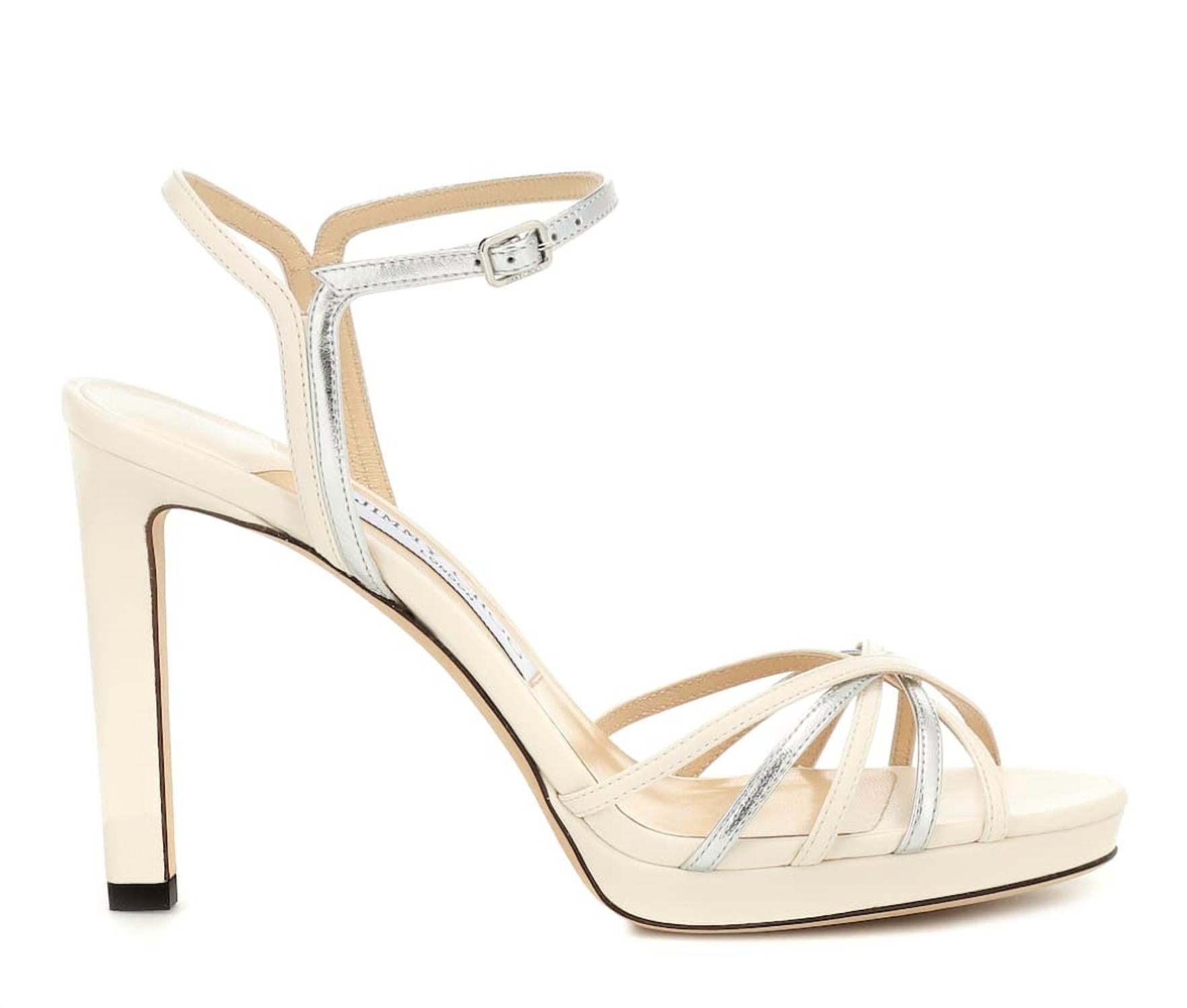 Jimmy Choo - Women's Lilah 100 Metallic Sandals
