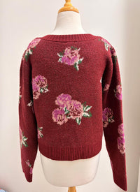 New In - Women's Floral Cardigan Sweater