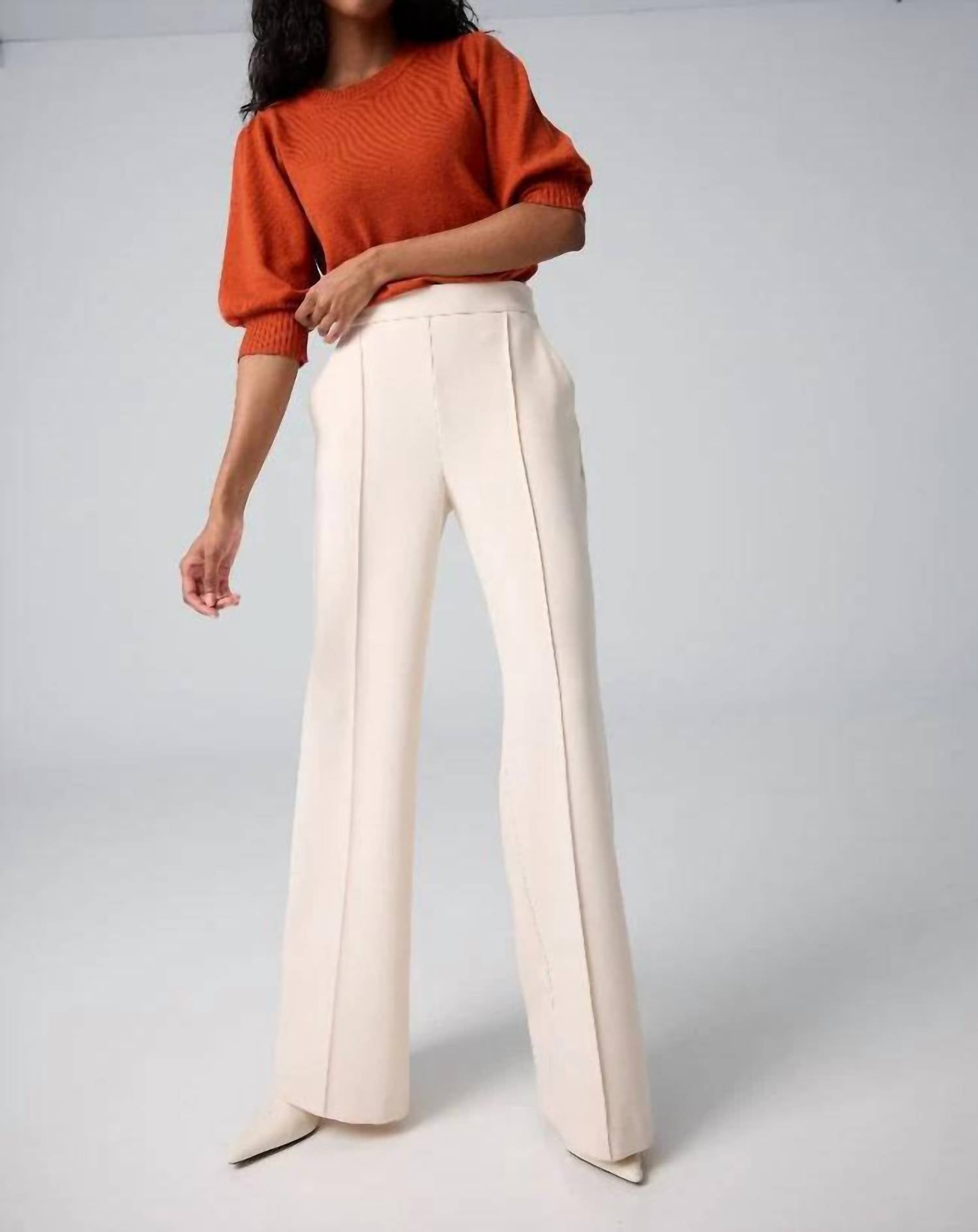 Iris Setlakwe - Wide Leg Pintuck Pant