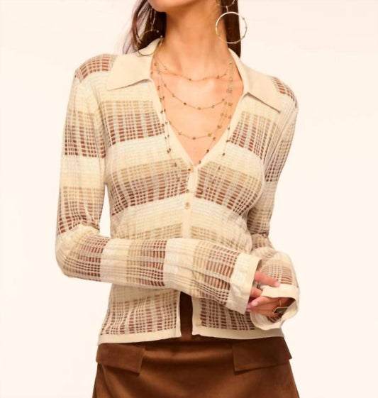 Ramy Brook - Plaid Ivana Cardigan