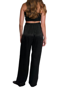 Enza Costa - Textured Satin Pants
