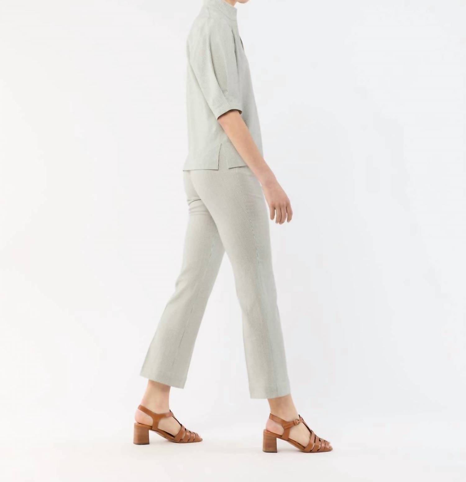 Ann Mashburn - Fayette Flare Cropped Pant