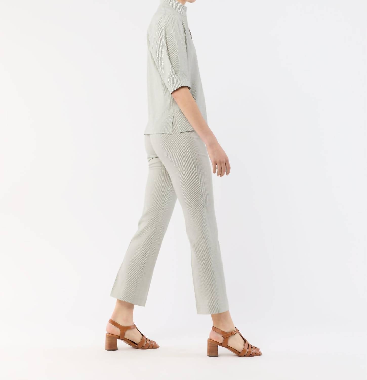 Ann Mashburn - Fayette Flare Cropped Pant