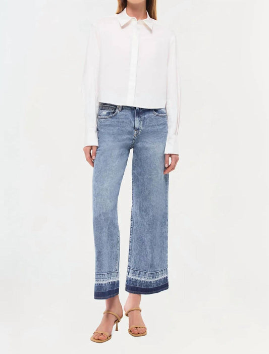 Simkhai - Renata Cropped Button Down Shirt