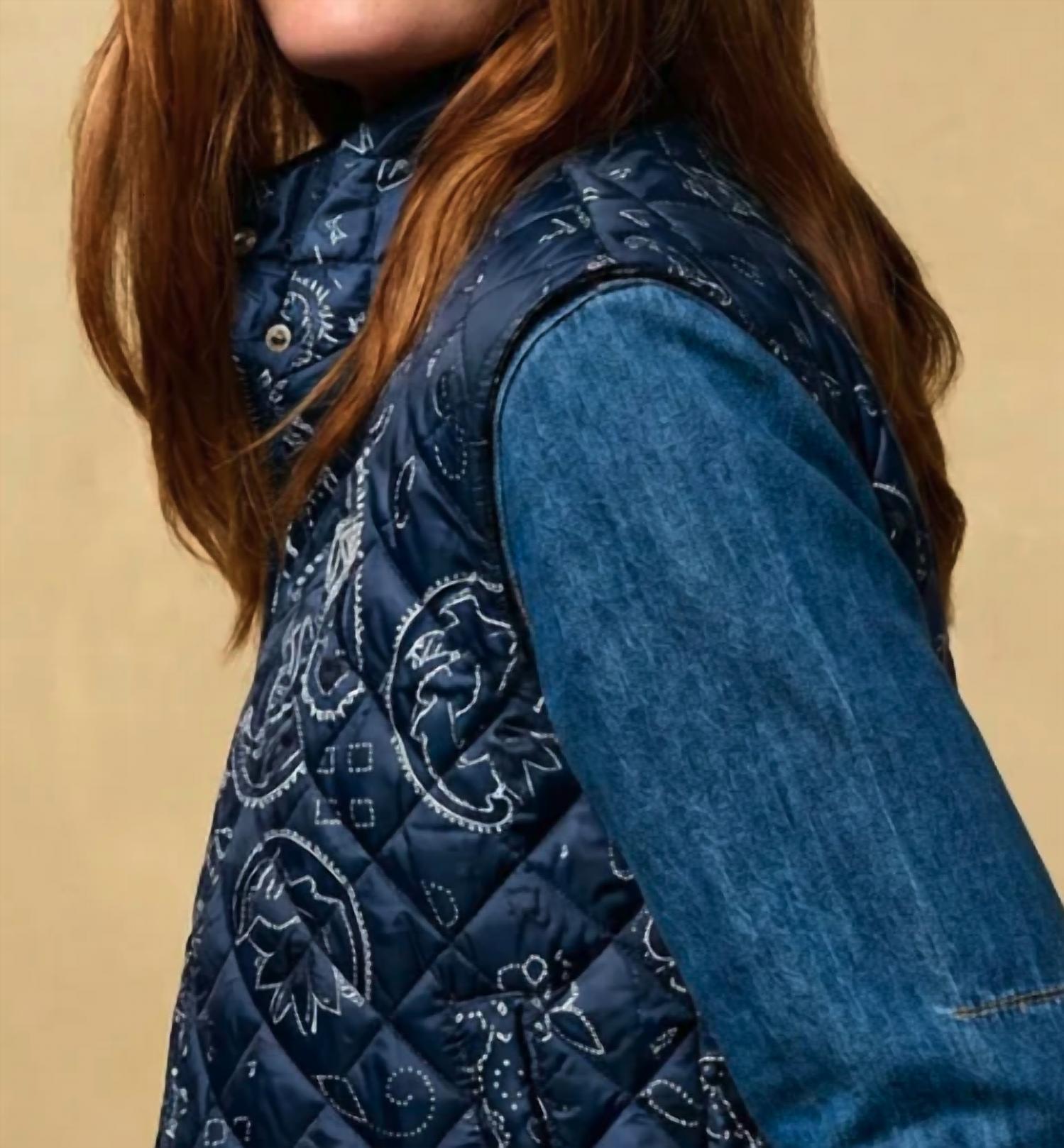 Powder Puff Collection - Quilted Recycled Nylon Vest
