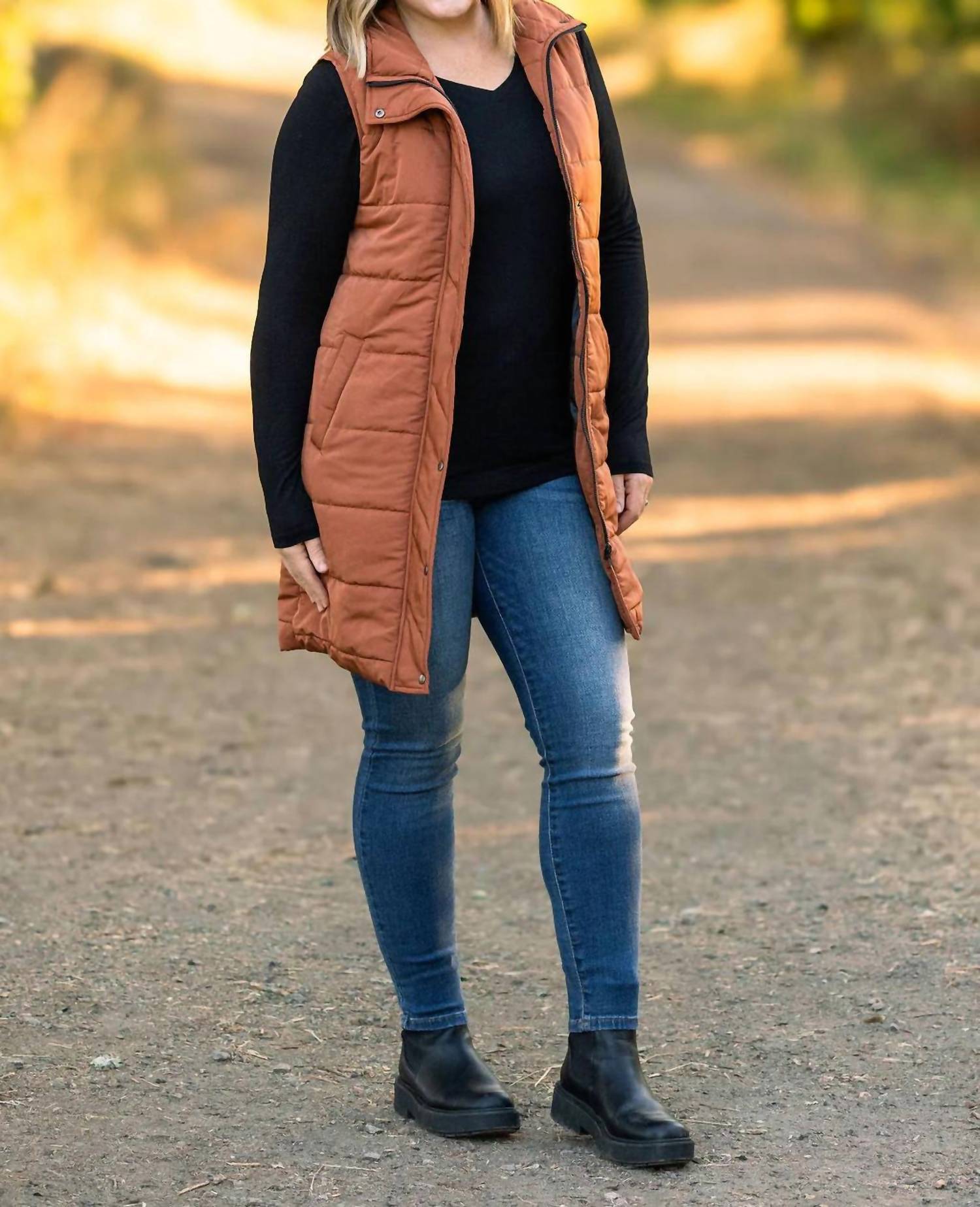 Michelle Mae - Harlow Long Vest