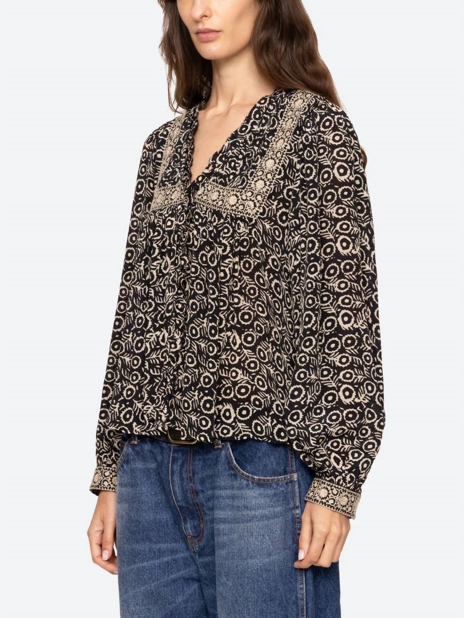 Sea - Emmeline Print Blouse