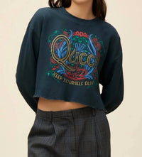 Daydreamer - Queen Keep Yourself Alive Cut Off Sweatshirt